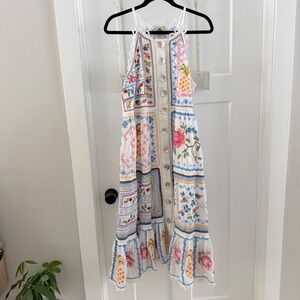 FARM Rio | Dresses | Farm Rio Hidden Animals Print Mini Dress Puff Sleeve  Avant Garde Sz Xs | Poshmark